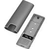 LogiLink Contenitore LogiLink per M.2 NVMe PCIe e SATA SSD USB 3.2 Gen 2