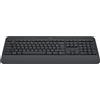 Logitech Signature K650 - Tastiera - Senza fili - Bluetooth LE - AZERTY - Francese - Grafite