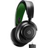 SteelSeries Arctis Nova 7X, con cavo e wireless, per gaming, 20-22.000 Hz, cuffie, nero, verde