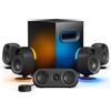 Steelseries Arena 9, altoparlante da gioco 5.1, RGB, Nero, Colore:Nero