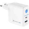 Xlayer 219703 Xlayer 65W Power Saver USB Typ C mit Strom-Stopp-Funktion white
