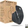 Logitech MX Master 3S for Business, rechts, Laser, Bluetooth, 8000 DPI, Graphit