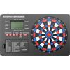 XQ MAX KOTO - Tabellone segnapunti professionale per freccette, giochi, contatore freccette incl. 32 giochi, display segnapunti e materiale di fissaggio, per 8 giocatori, alimentato a batterie