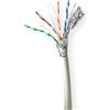 Nedis Cavo di rete CAT6a, 305 m, SF/UTP, rame pieno, grigio