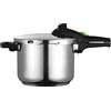 FAGOR Rapid Xpress 8 pentola a pressione a induzione 7,5 litri superveloce in acciaio inox 18/10, 2 impostazioni di pressione argento
