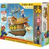 Jakks Pacific Super Mario - Il playset dell'aeronave di Bowser