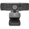 Nedis Webcam Nedis - Full HD@60fps / 4K@30fps - Messa a fuoco automatica - Microfono incorporato - Nero