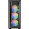 Cooler Master Coolermaster MB520-KGNN-S00 CoolerMaster Geh MasterBox 520Mesh Black/ARGB/TG/USB-C