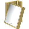 hansgrohe AXOR UNIVERSAL Rectangular Miroir de rasage, grossissement 1,7x, inclinable, cadre métal, 42649950, 42649950