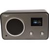 Sahaga 100299 POPworldradio DAB+/Internet/Bluetooth/FM/Spotify 2,4 Zoll TFT Display FM, Line-In, Line-Out, Dual-Wecker (Buss e Radio) Schwarz