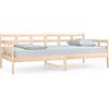 vidaXL Letto da giorno in pino massiccio 90x190 cm