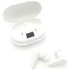 ELBE Auricolare Bluetooth elbe abtws-005-b con custodia per il trasporto de carica/ autonomia 3,5h/ bianco