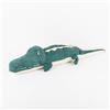 ATMOSPHERA CREATEUR D'INTERIEUR Coccodrillo di peluche, verde, 80 cm