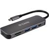 D-Link DUB-2325 6-in-1 USB-C Hub mit HDMI/USB-PD/SD-Reader retail