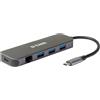 D-Link DUB-2334 D-Link DUB-2334 Adattatore da USB-C a 1000MBit con hub USB al dettaglio