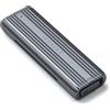 Satechi, custodia USB-C 10Gbps per disco rigido esterno SSD NVMe / SATA M.2, grigio antracite