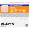 SMITH ALLEVYN Ag Adhesive 7,5x7,5 cm medicazione per ferite, 10 pezzi VER