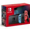 Nintendo Console Nintendo Switch, con prestazioni della batteria migliorate, colore rosso neon/blu neon