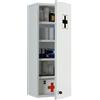 VCM Armadio medico | Dimensioni ca. H. 70 x W. 27 x D. 19 cm | Armadio farmacia chiudibile a chiave | Appendino | Armadio medicinale - Medasa L