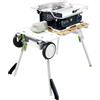 Festool CSC SYS 50 EBI-Set sega circolare a batteria 36 V ( 2x 18 V ) ( 577379 ) 168 mm brushless + base + 2x batteria 5,0 Ah + caricabatterie + systainer