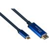 Good Connections 4520-CSF030B Good Connections Adapterkab SmartFLEX USB-C an HDMI blau 3m