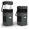 Albrecht DR 114 DAB, lanterna da campeggio a batteria, nera, 80 lm, USB C, batteria ricaricabile, USB