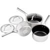 Ninja C63000EU Set di Pentole 3 pz in Acciaio Inox
