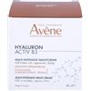 Pierre Fabre Dermo Kosmetik Avène Hyaluron Activ B3 Crema notte multi-intensiva - trattamento anti-età contro le rughe con niacinamide, crema da 40 ml