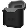 Urban Armor Gear Custodia protettiva Urban Armor Gear Hardcase per AirPods 1, 2 nero-grigio