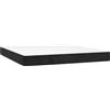 vidaXL vidaXL-materasso a molle insacchettate-180x200x20-cm-fluweel-nero