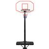 vidaXL Supporto per pallacanestro Bianco 258-363 cm Polietilene