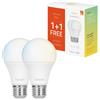 Hombli Smart Lighting - Lampadina Wifi - E27 - Luce bianca calda - Nessun ponte richiesto - Smart LED - Dimmerabile e sintonizzabile - Promopack 1+1