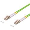 LogiLink Cavo patch duplex in fibra ottica LogiLink OM5 50/125µ Duple x LC/LC verde lime 20 m