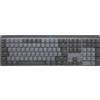 Logitech Master Series MX Mechanical - Tastiera - Retroilluminata - Senza fili - Bluetooth LE - QWERTY - Internazionale USA - Interruttore a chiave: Lineare - Grafite