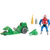 Mattel, Mekanek con articolazione e veicolo Ground Ripper I maestri dell'universo, colorato