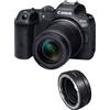 CANON EOS R7 + RF-S 18-150mm F3.5-6.3 IS STM + anello EF-EOS R