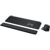 Logitech MX Keys Combo for Business - Set di tastiera e mouse - retroilluminato - wireless - Bluetooth LE - QWERTY
