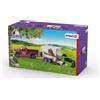 SCHLEICH Pick-up Schleich con rimorchio per cavalli