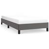 vidaXL Struttura letto grigio 80x200 cm in Pelle finta