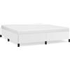 vidaXL Struttura letto bianca 160x200 cm in Pelle finta