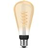 Philips Hue White Filament LED ST72 E27, 550lm [classe energetica G] (34306100)