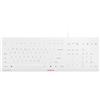 CHERRY JK-8502DE-0 CHERRY STREAM PROTECT Tastatur kabelgebunden weiß