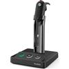 YEALINK Yealink WH63 Cuffia UC portatile Gancio per orecchio senza fili, fascia per la testa, fascia per il collo Ufficio/Centro chiamate Supporto di ricarica Nero