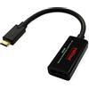 ROLINE USB Tipo C - DisplayPort, v1.2, adattatore cavo bidirezionale, ST/BU, 0,2 m