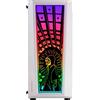 Mars Gaming Alloggiamento ATX semi-tower Mars Gaming MC-ART 12CM bianco