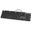 Hama Mechanische Office-Tastatur MKC-650, extralanges Kabel, Schwarz/Anthrazit (00182678)