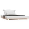 vidaXL Letto in legno massiccio 150x200 cm pino