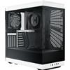 HYTE Y40 White ATX MidiTower case da gioco bianco/nero, finestra laterale