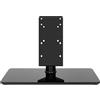 TechniSat Supporto da tavolo per TV TechniSat con base in vetro | adatto a TECHNILINE ISI 32+43 | nero