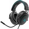 LAMAX Cuffie da gioco LAMAX Heroes General1: driver da 53 mm, BeatBass®, memory foam, microfono staccabile, riduzione del rumore, con cavo, 3,5 mm